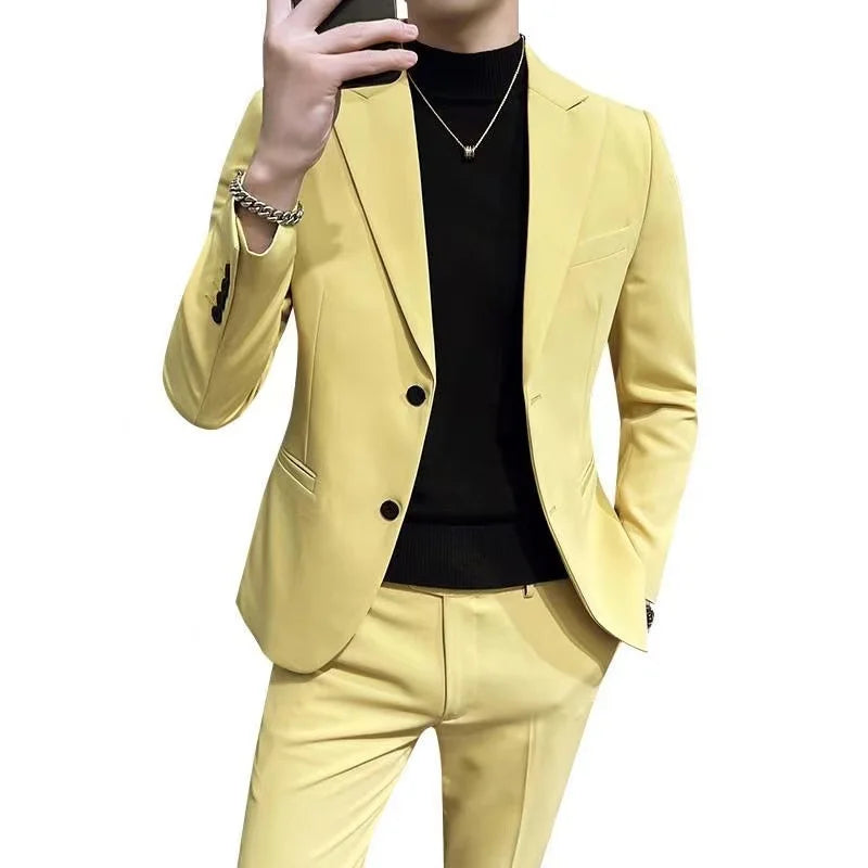 1 Pc Velvet Smoking Jacket Shawl Lapel Loose Men Suit Prom Blazer Retro Dinner Party Male Fashion Coat 2024 Latest Designs