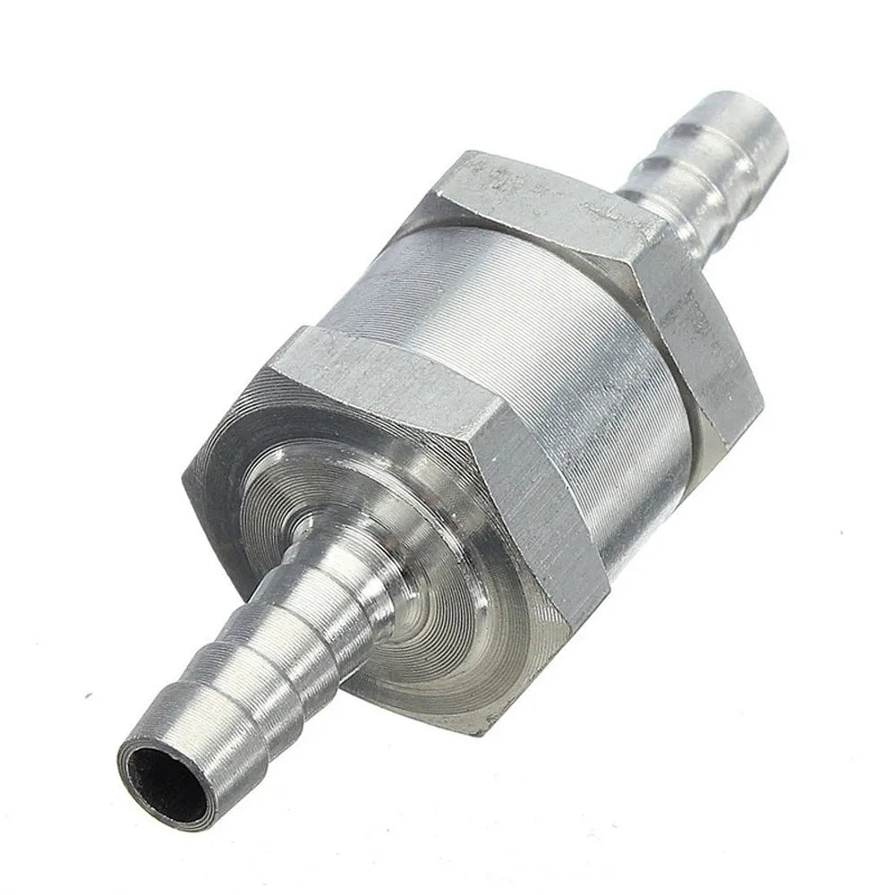 6/8/10/12Mm Vehicle Fuel Non Return Check Valve Petrol Diesel One Way Valve Fit for Carburettor and Low Pressure Fuel Systems